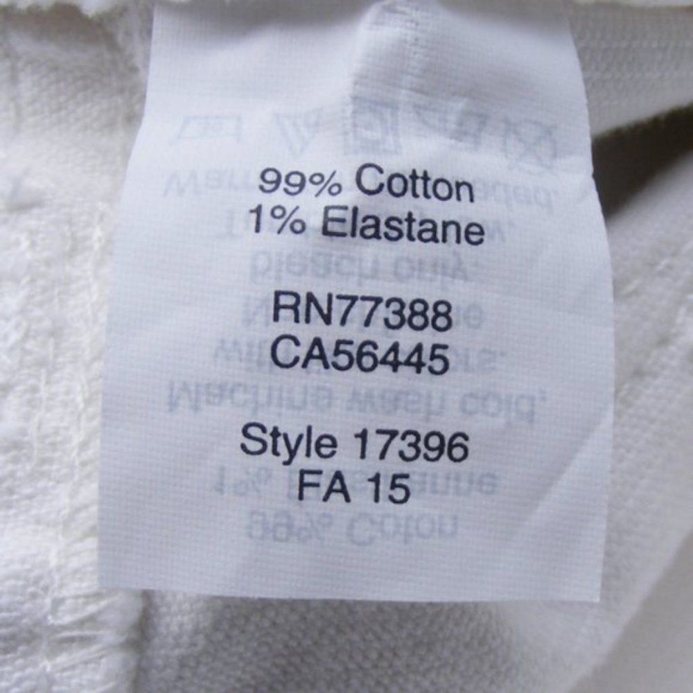 J. CREW Factory Corduroy Pants, 30S, Bootcut, Some stretch, Off-white/Ivory - Picture 7 of 9